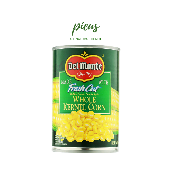 Ngô nguyên hạt đóng hộp | Whole Kernel Corn Del Monte 420 g - Bắp nguyên hạt đóng hộp Thương hiệu: Mỹ | Sản xuất: Thái Lan