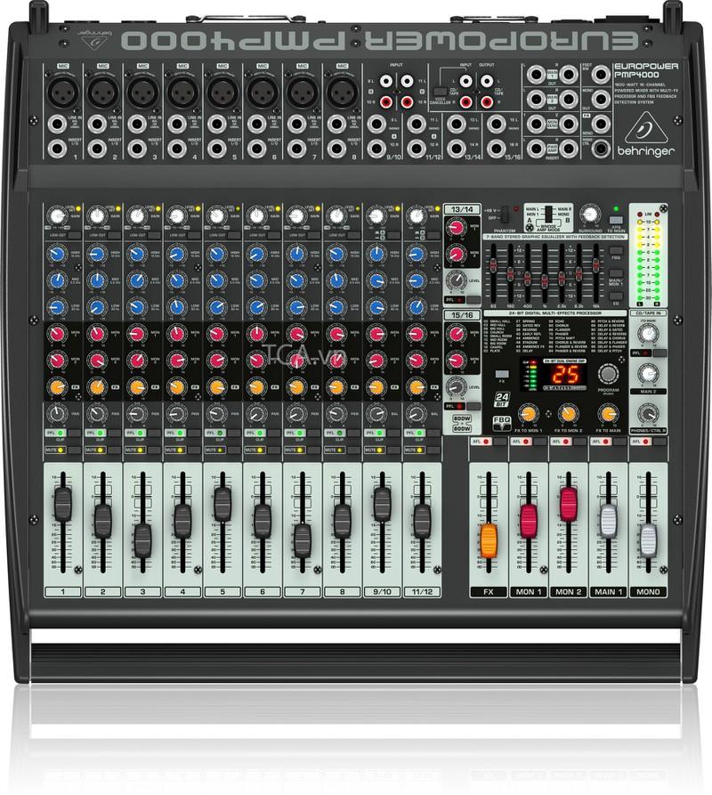 Mixer liền công suất behringer pmp4000