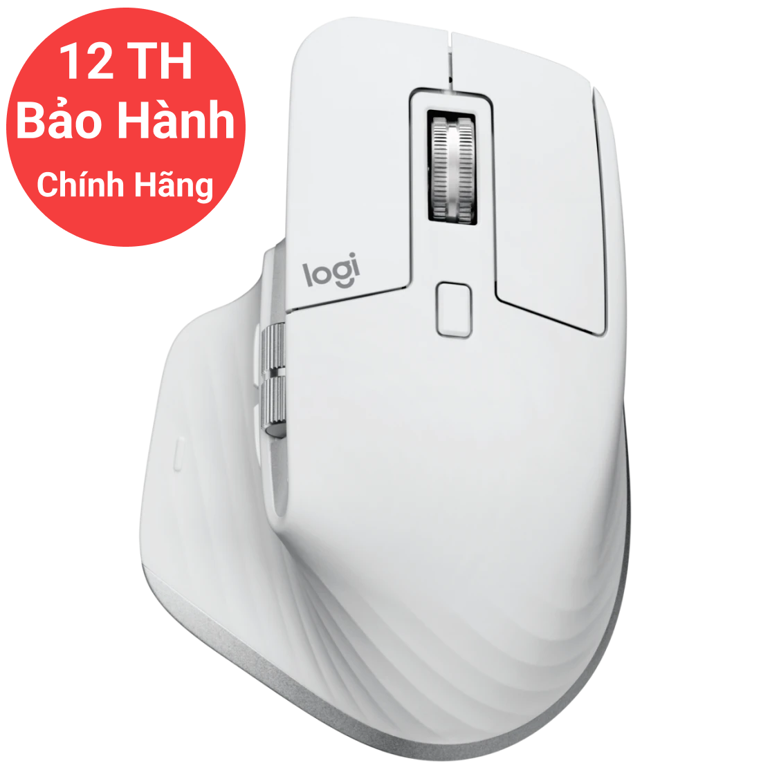 Chuột không dây logitech mx master 3s - pale gray