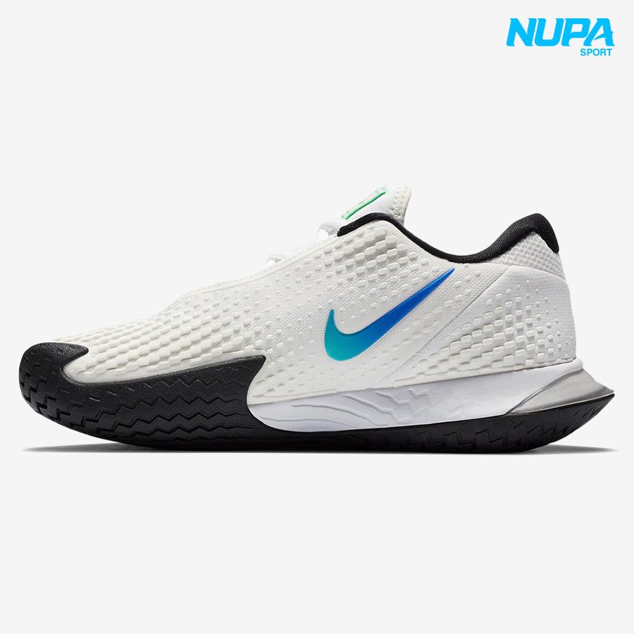Giày Tennis Nike Air Zoom Vapor Cage 4 White Black Electro Green 4