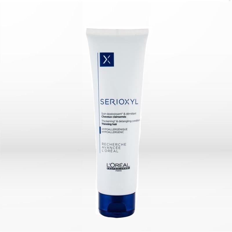 Dầu xả Loreal Serioxyl Conditioner 150ml dành cho tóc thưa mỏng, rụng, giúp tóc dày lên ngay lập tức