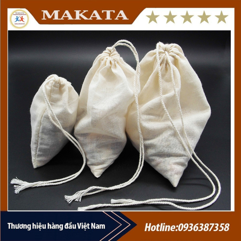 Túi lọc nấu ăn, túi lọc trà đủ cỡ - makata