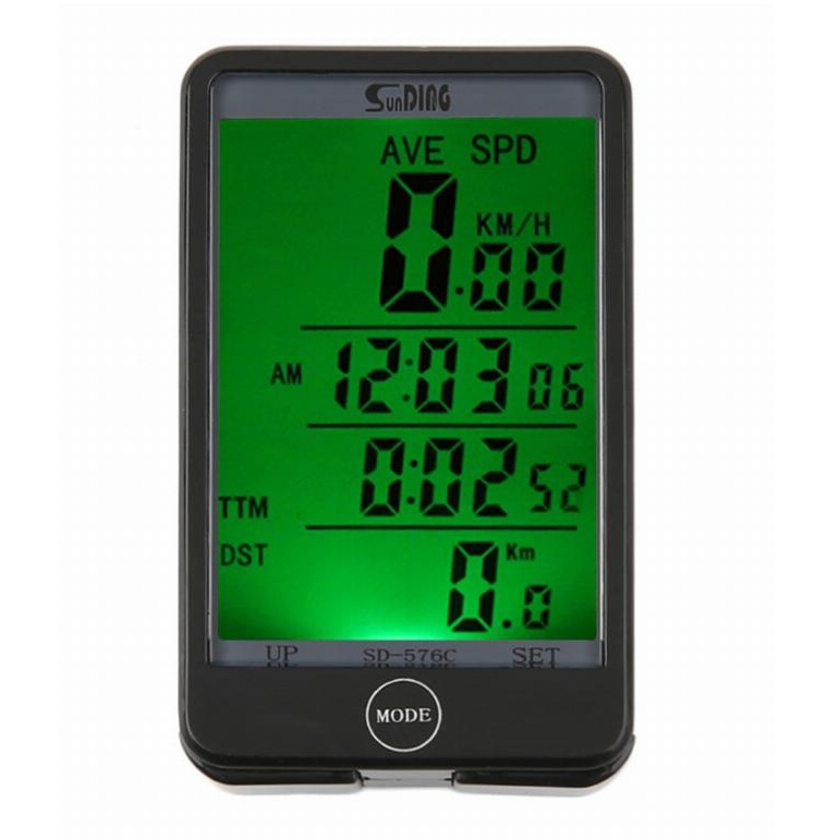 Đồng hồ tốc độ xe đạp không dây Sunding SD-576C