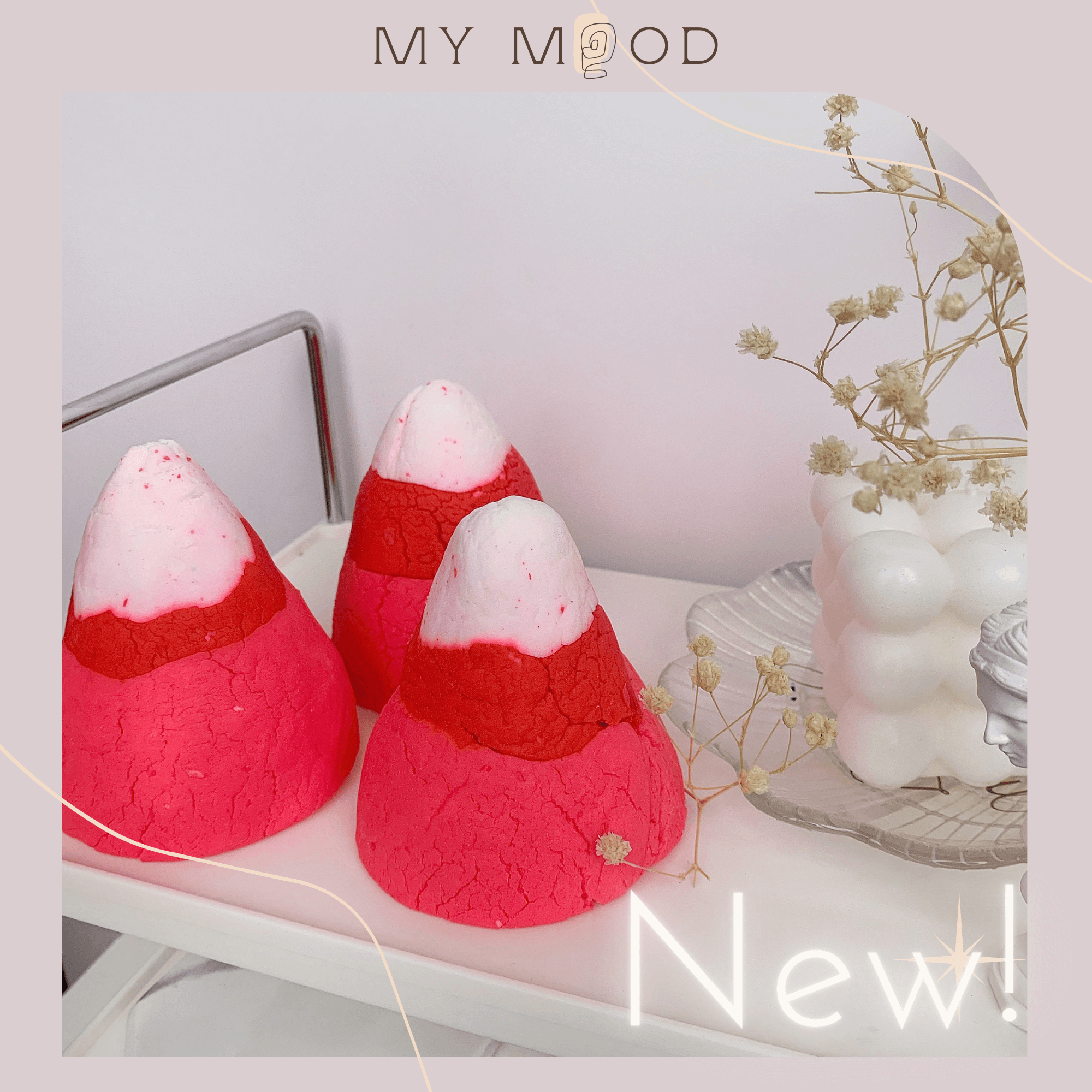 Bánh tạo bọt tắm bồn Adore | MY MOOD Adore bubble bath bar