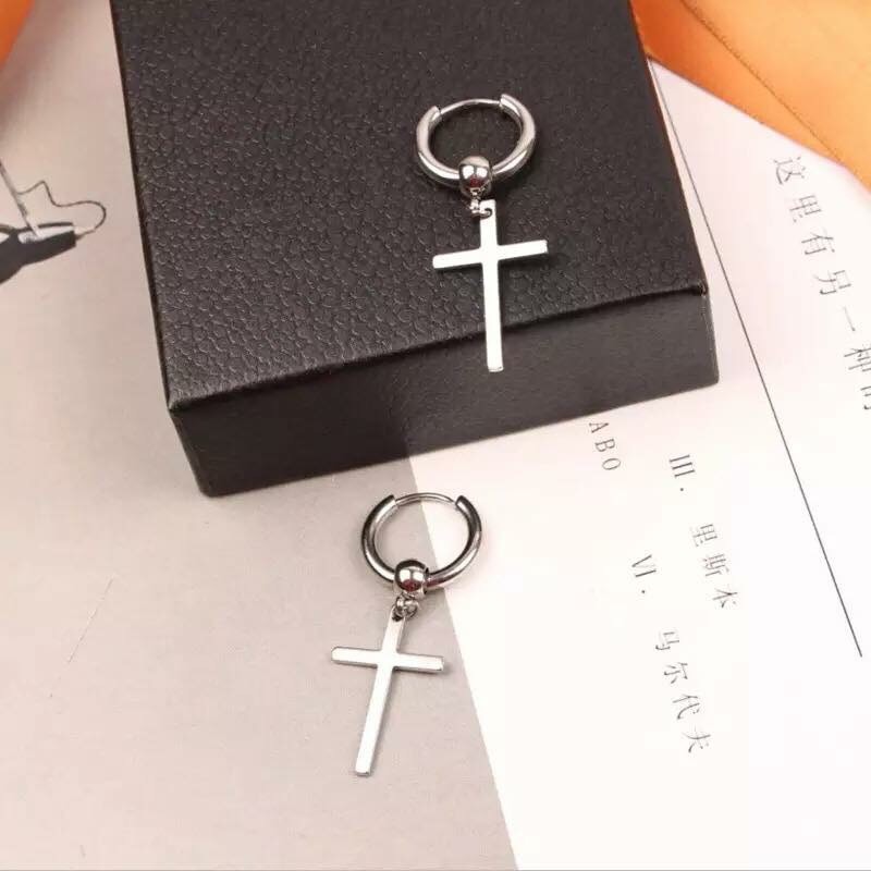 Khuyên vòng mix charm bi thập giá cá tính - khuyên thép ko gỉ