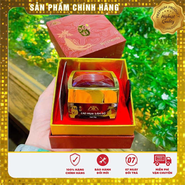 [Chính Hãng] Cao mụn sâm đỏ 36 vị loại to 15g
