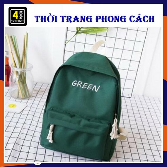 ⚡ Hot Hot ⚡ Balo Nam Phong Cách Hàn Quốc Green  -