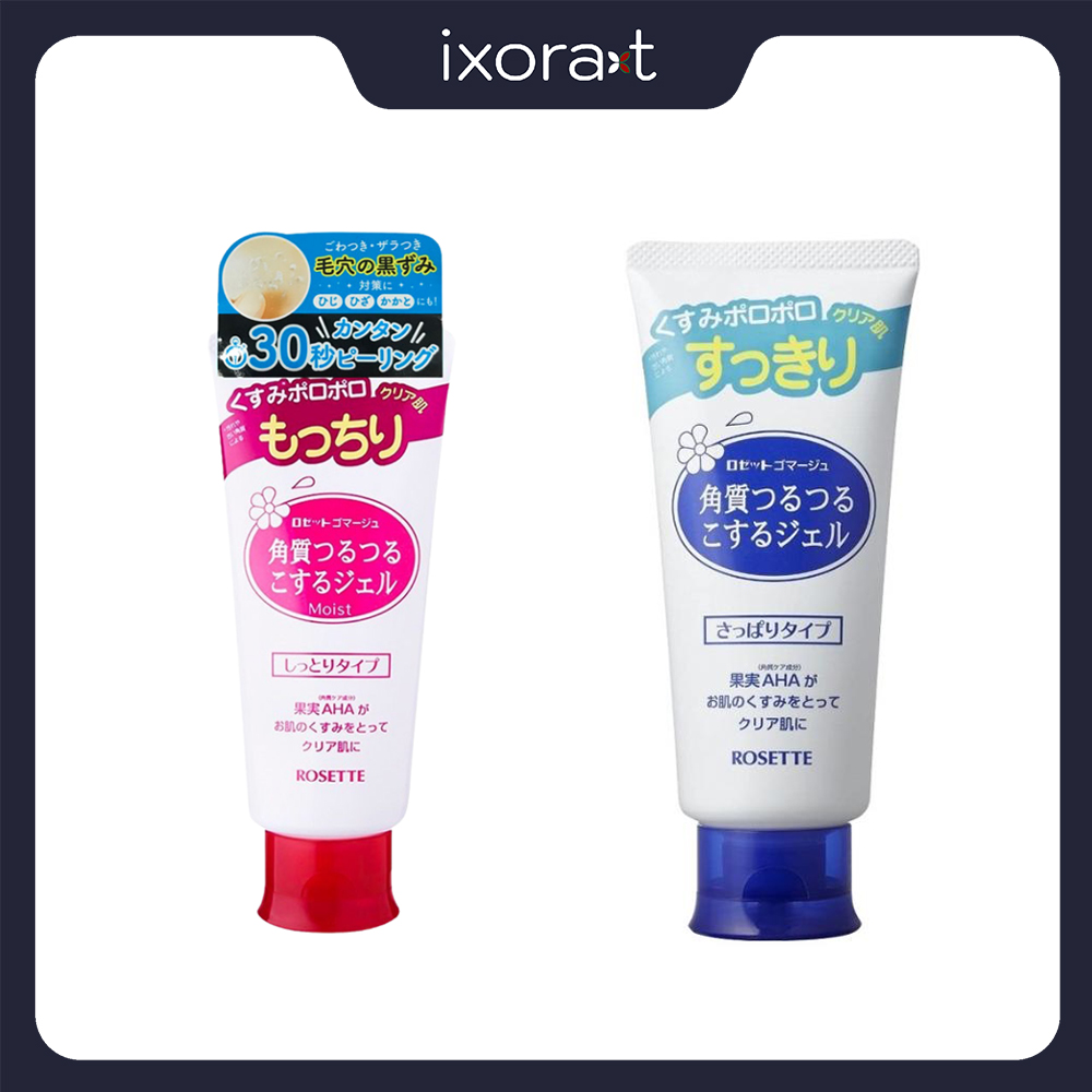 Tẩy tế bào chết rosette 120g nhật bản