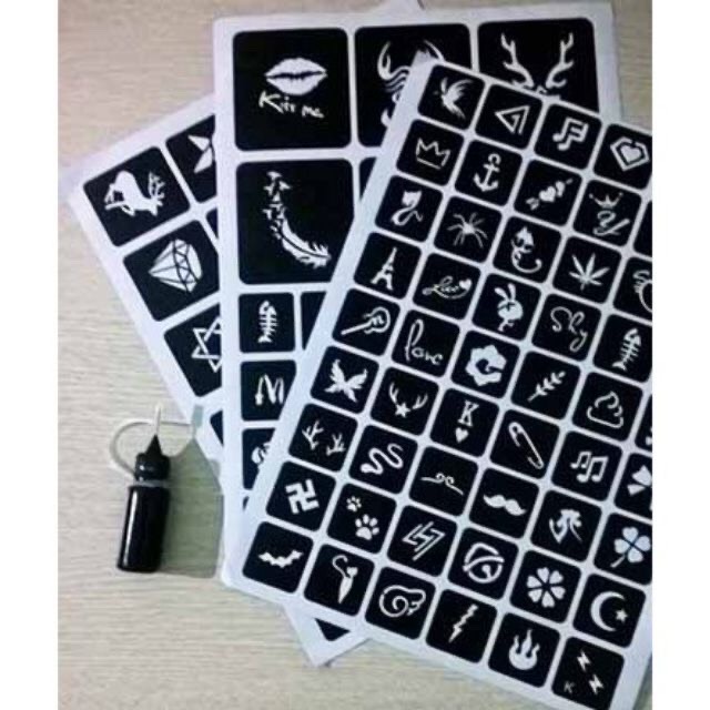 Mực Săm 15 Ngày ( cả Bộ gồm mực + khuôn ) khuôn ngẫu nhiên