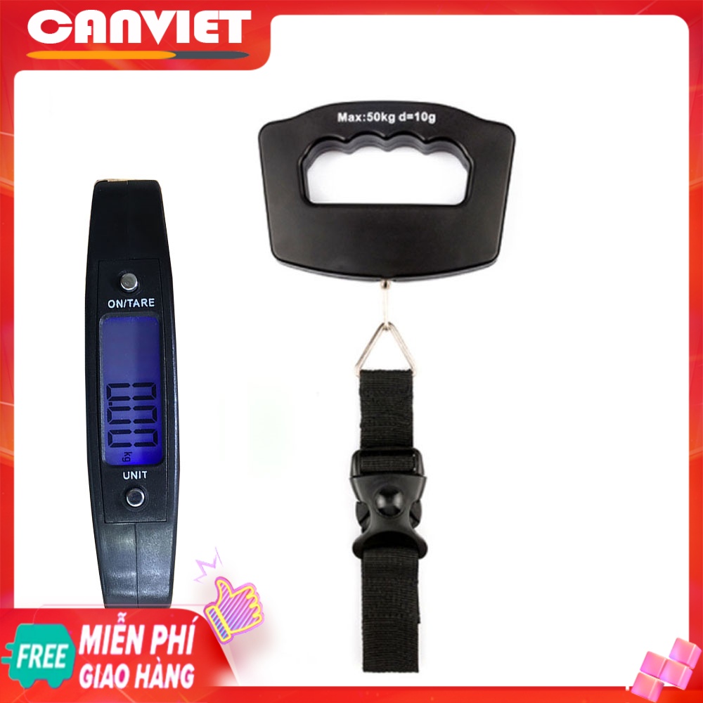 Cân hành lý điện tử 50kg - 0,01 qj-a10, electronic luggage scale, cân hành lý mini cân hành lý cấp tốc cân điện tử 50kg