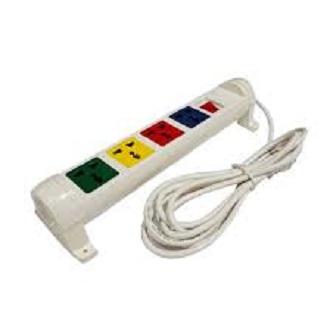 Ổ cắm đa năng xoay- 4 ổ cắm- dây 3m/5m- trắng-lioa-4d32wn2x/4d52wn2x