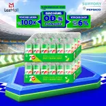 Combo 2 Thùng Nước Ngọt Giải Khát Có Gaz 7Up (320ml/lon)