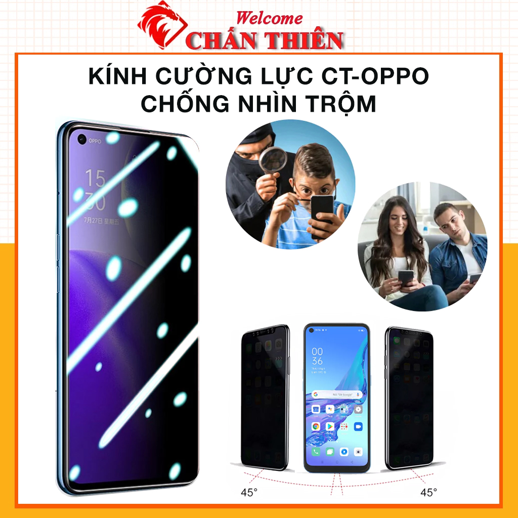 Cường lực chống nhìn trộm Oppo reno 8 a76 a77 a57 a5s a54 f5 a74 a55 a53 f11 a17 f7 f9 pro 4 5 7 7z 6 6z 5g A76 A57 A77 A52 A92 A72 A9 A5 2020 F11 Pro F9 A5s A7 A53 A32 A12 A12s F7 A3s A31 A91 A15 A54 A74 A94 4G 5G