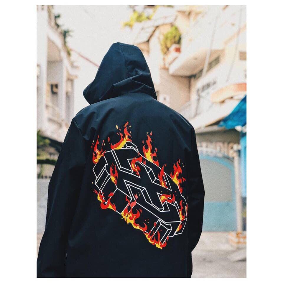 [HCM]Áo khoác dù chữ thập lửa mẫu mới cực chất