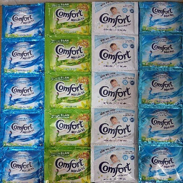 Nước xả vải Comfort dây 20ml (Dây 10 Gói)