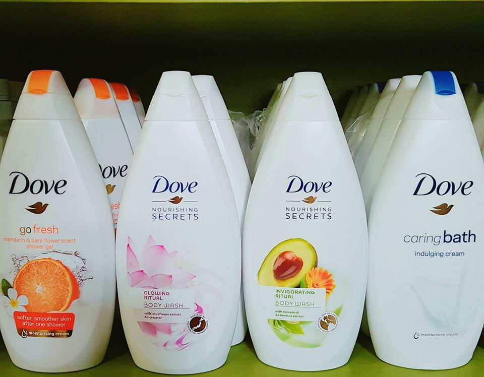 Sữa tắm dove caring bath của đức 500 ml