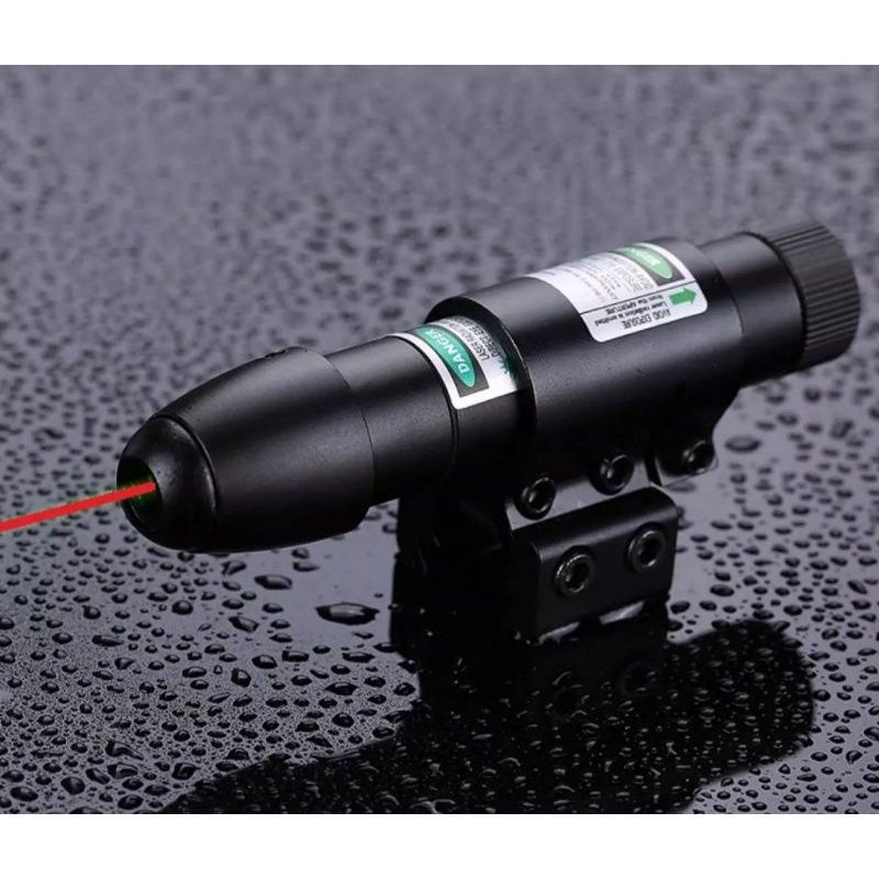 Đèn laze tia xanh - tia đỏ sạc pin đèn laser đầy đủ phụ kiện