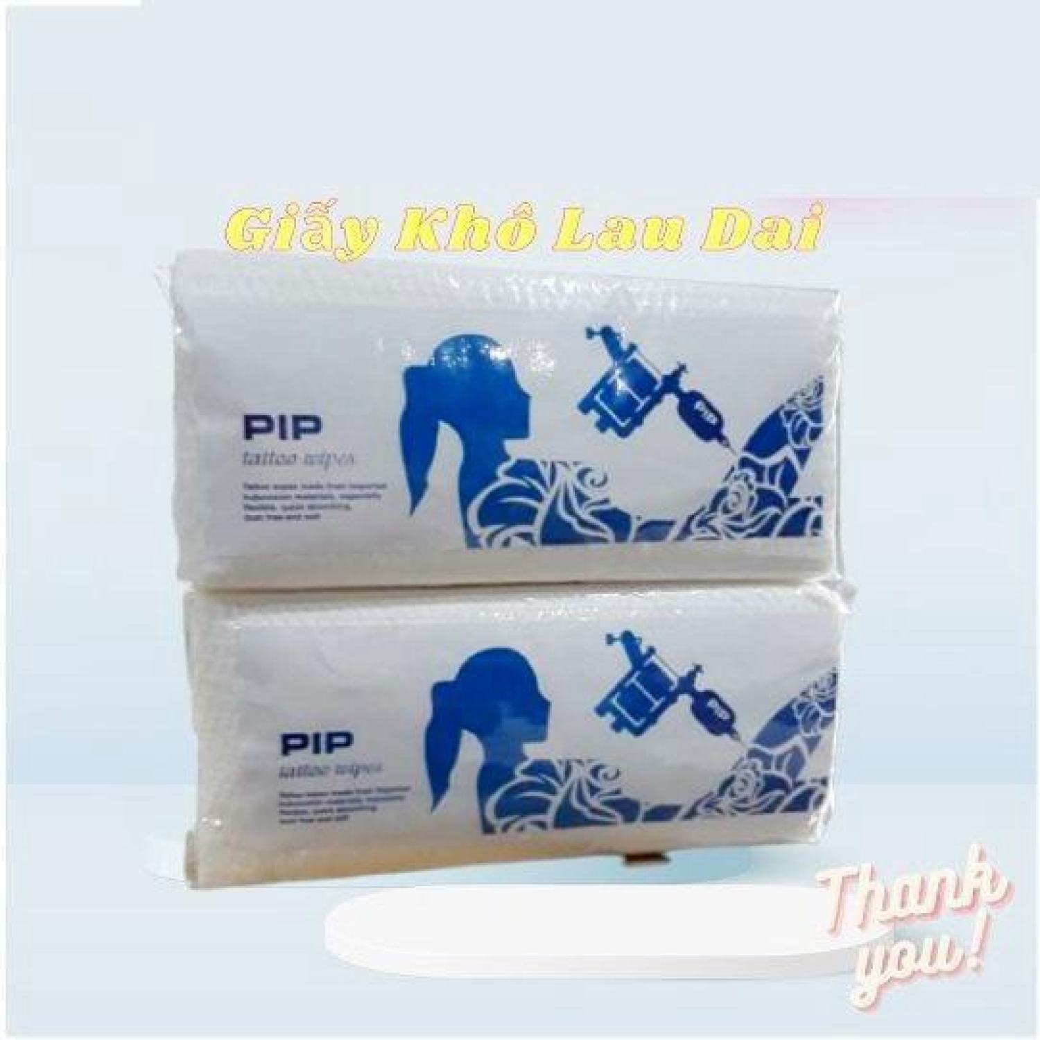 Giấy khô lau mực xăm Miếng giấy mềm dai 1 Gói/100 miếng