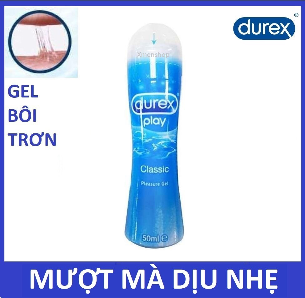[HCM]Gel bôi trơn Durex Play Classic 50ml - Mượt mà dịu nhẹ