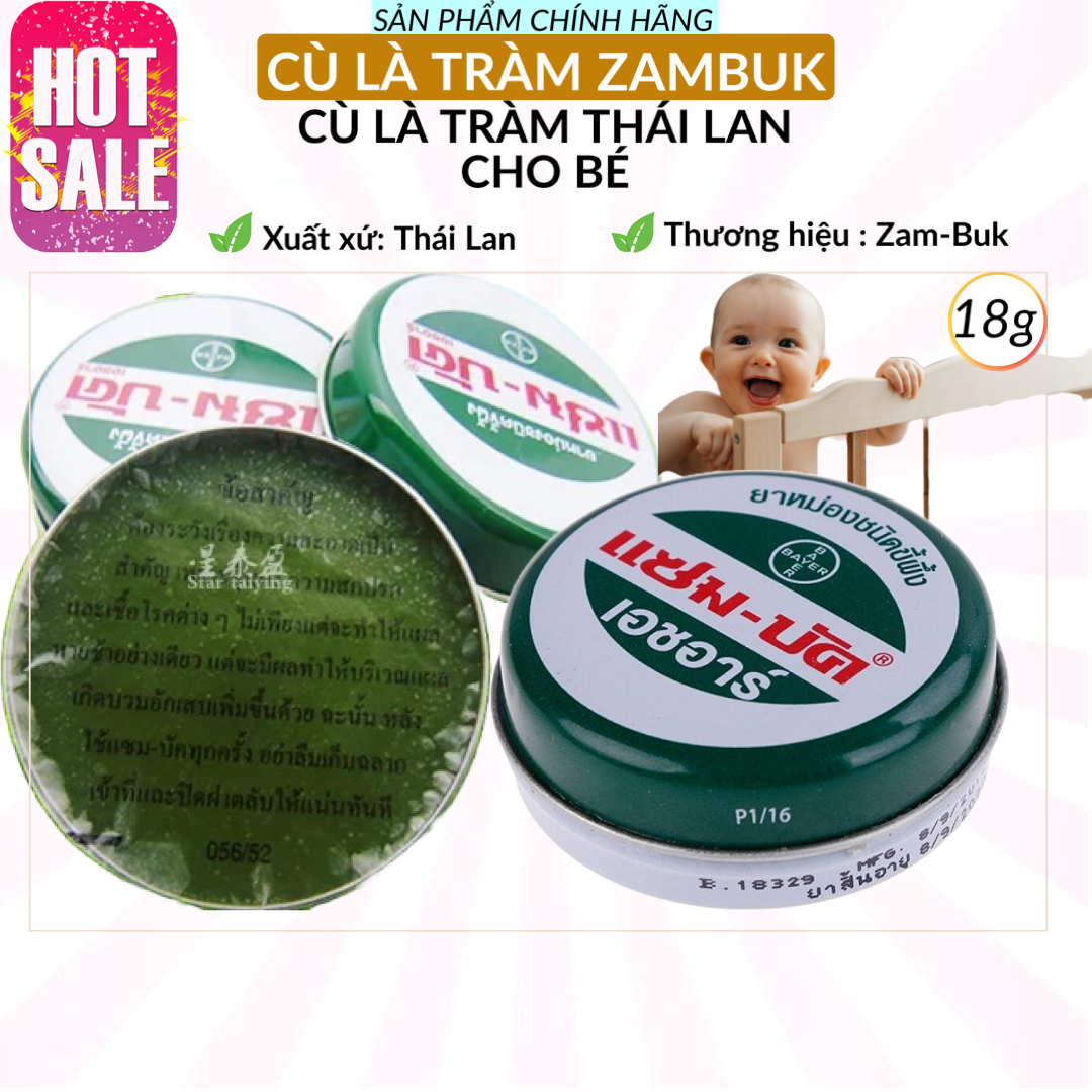 Cù là tràm zambuk thái lan 18g - chính hãng