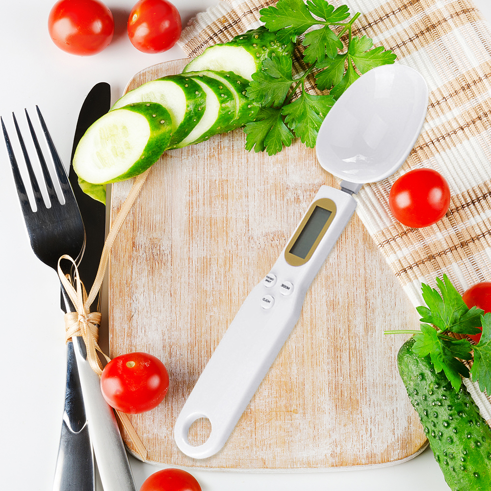 300G/0.1G Muỗng Định Lượng Di Động Chính Xác Cân Nhỏ Gram Trọng Lượng Muỗng Điện Tử Khối Lượng Cân Thực Phẩm