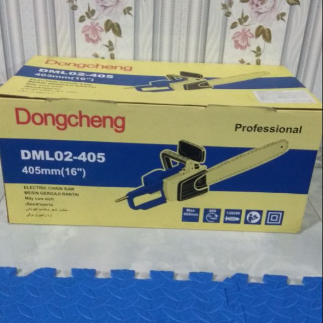Máy cưa xích chạy điện dongcheng dml02-405