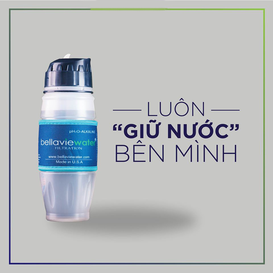 Bình lọc nước tạo ion kiềm 1 lít - hàng nhập khẩu mỹ