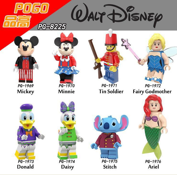 [HCM]Đồ chơi lắp ráp Mini Figure nhân vật Walt Disney