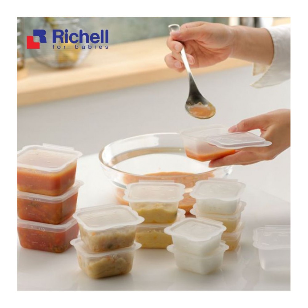 Bộ hộp đựng thực phẩm richell nhật bản rc98106-07-08