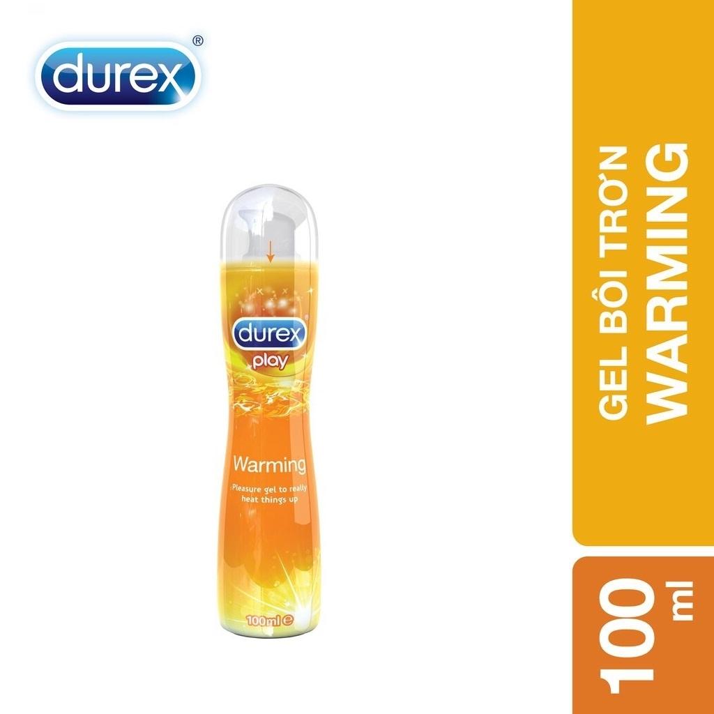 Gel bôi trơn durex play warming 100ml - sản phẩm chính hãng