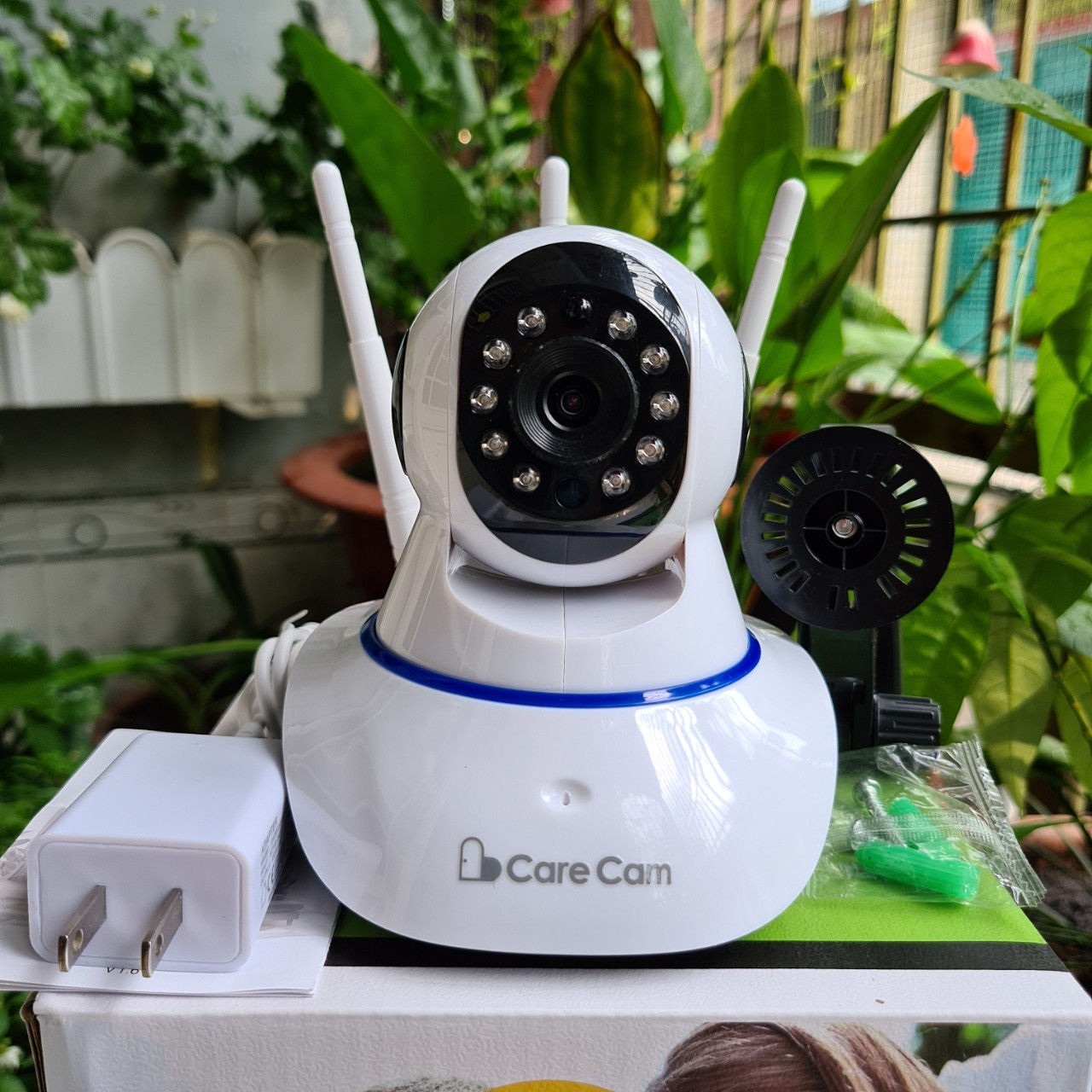 [HCM]CAMERA IP YOUSEE 3 ĂNGTEN CARECAM 2.0 XFL200 HÌNH ẢNH CỰC NÉT KẾT NỐI WIFI ĐỘ PHÂN GIẢI CAO CAMERA KHÔNG DÂY TRONG NHÀ  NGOÀI TRỜI CỰC RÕ HÀNG CAO CẤP MẪU MỚI BÁN CHẠY