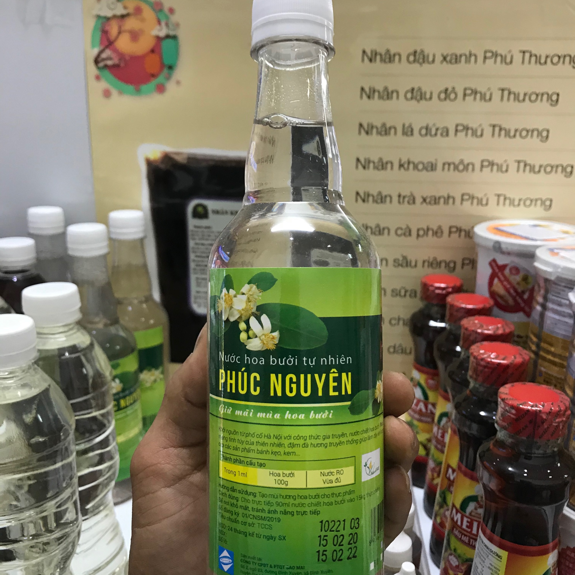 Nước hoa bưởi phúc nguyên 500ml