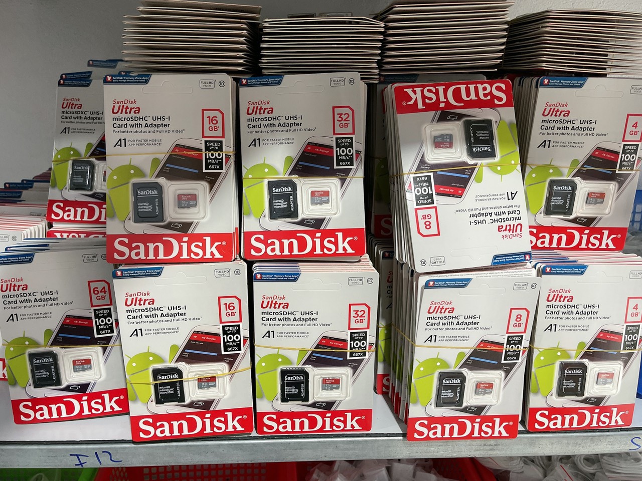Thẻ nhớ ngoài hàng zin sandisk: 4g, 8g, 16g, 32g, 64, 128g