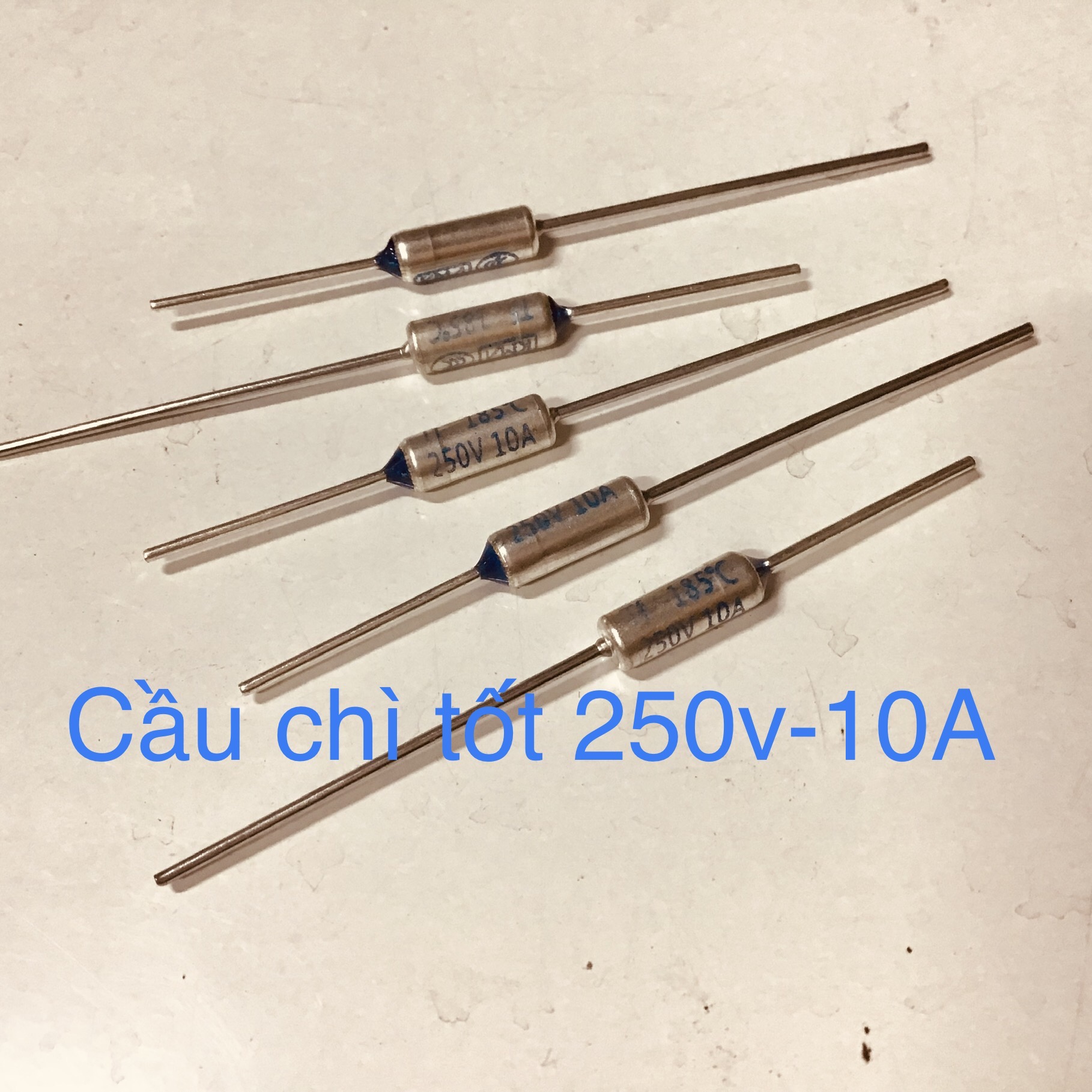 Combo 5 cái cầu chì nồi cơm điện loại tốt 10A 250V