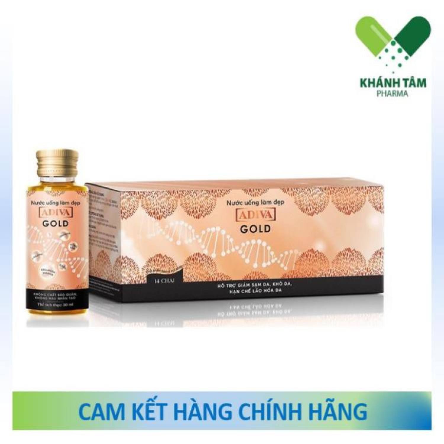 Collagen adiva gold - nước uống collagen