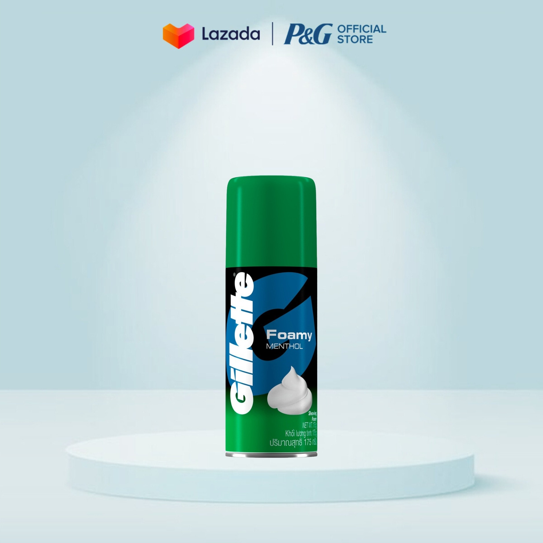 QT_Family Bọt Cạo Râu Hương Bạc Hà 175g