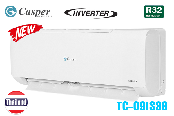 Điều hòa casper inverter 1 chiều 9000 btu tc-09is36