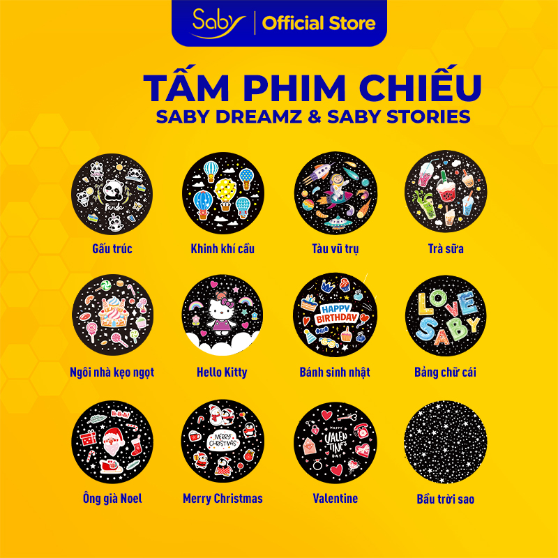 Saby Dreamz projector movie Saby stories night light onion happy birthday children birthday gift