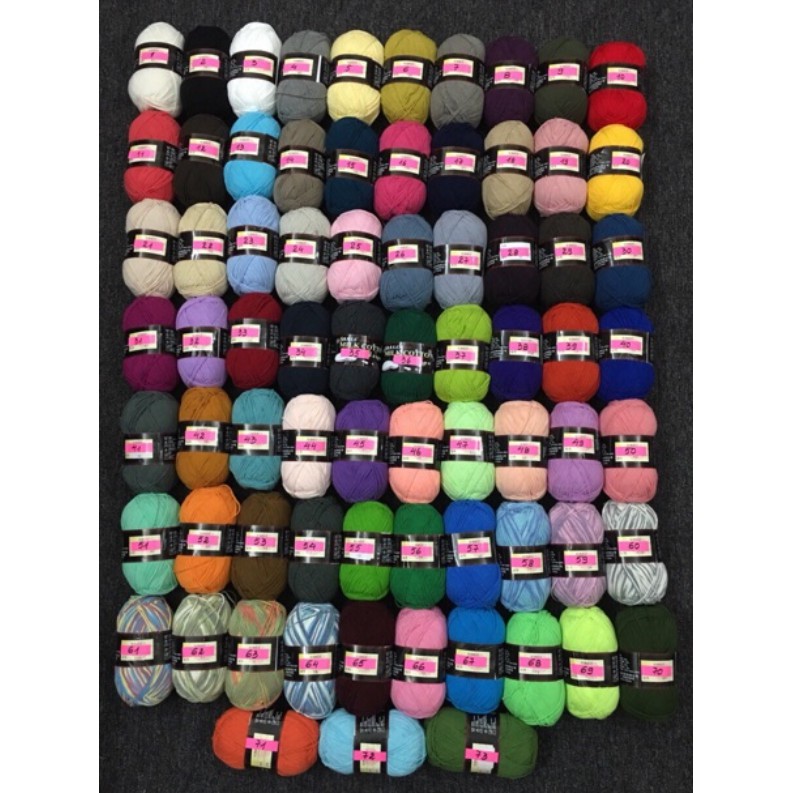 Len Milk cotton loại 1 - Bảng màu 04