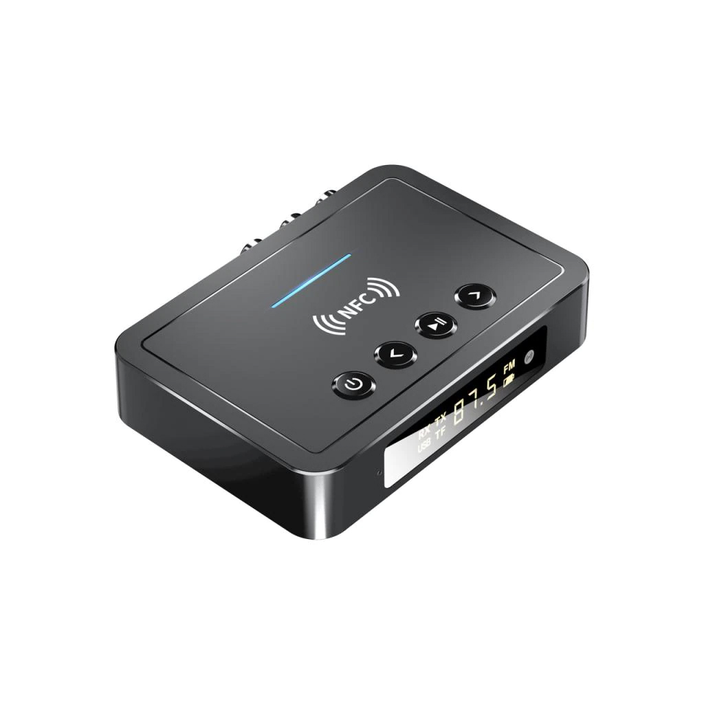 Thiết bị nhận bluetooth không dây nfc m6 âm thanh stereo 3.5mm jack cắm aux không dây dành cho loa và amply rca -dc4546