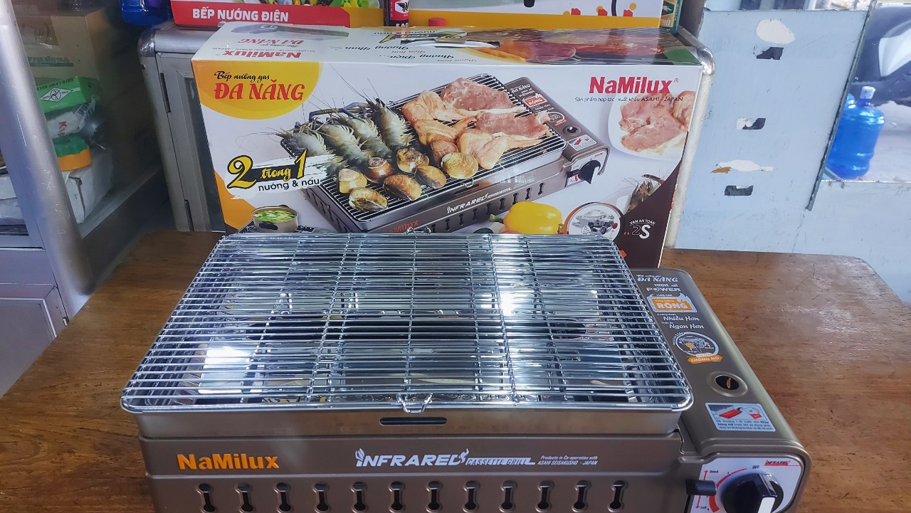 BẾP NƯỚNG GAS HỒNG NGOẠI NAMILUX GM2120PS