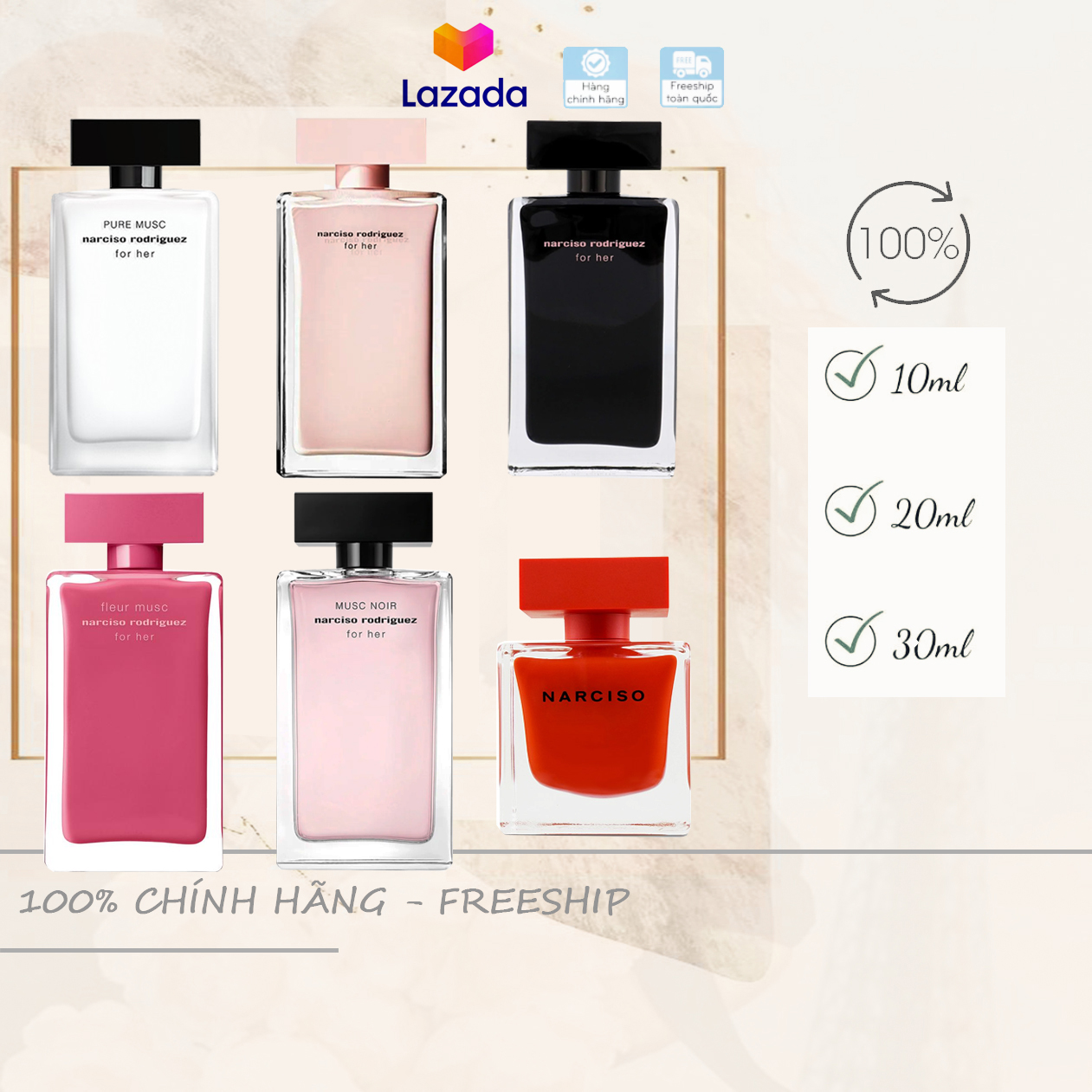 Nar hồng - đỏ - đen - trắng for her