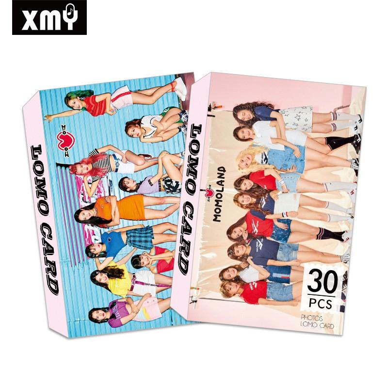 Lomo Twice mẫu new 2 bộ ảnh hộp 30 ảnh thẻ hình nhóm nhạc idol Hàn quốc