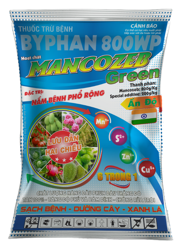 Manzeb Xanh gói 1kg Xanh cây mát lá mạnh rễ