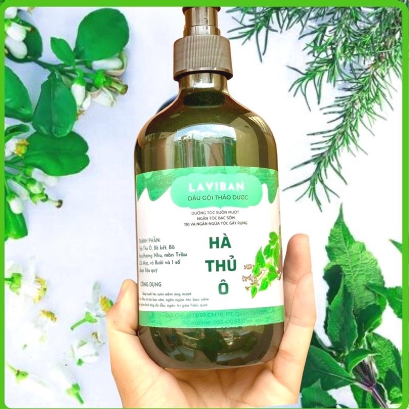 Dầu gội Thảo dược Cốt Bồ Kết- giúp tóc suôn mượt và giữ màu tóc nhuộm