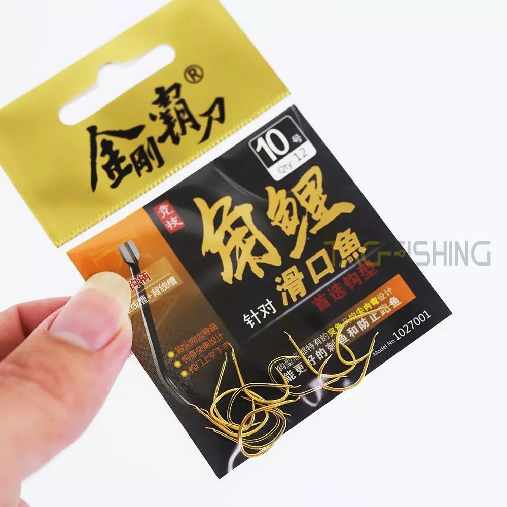 Lưỡi bkk kim cang - vỉ lưỡi vàng chép diếc
