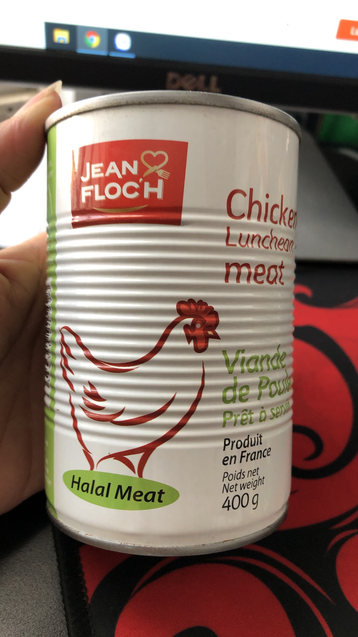 Pate thịt gà 400gr hiệu jean floch của pháp - exp 28/03/2026