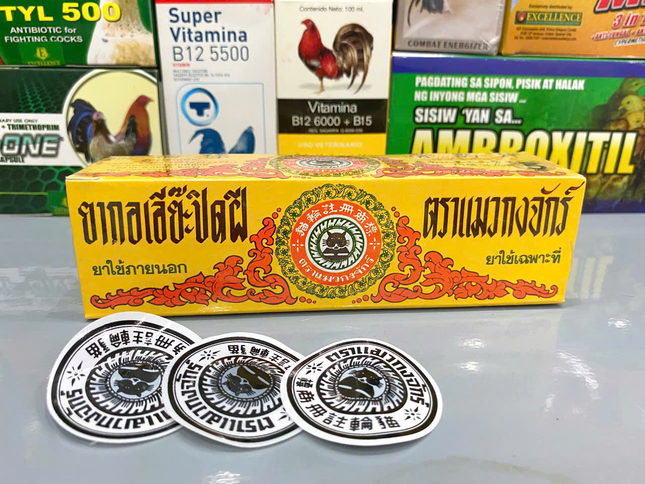 Miếng dán ké chậu cho gà đá (1 miếng).