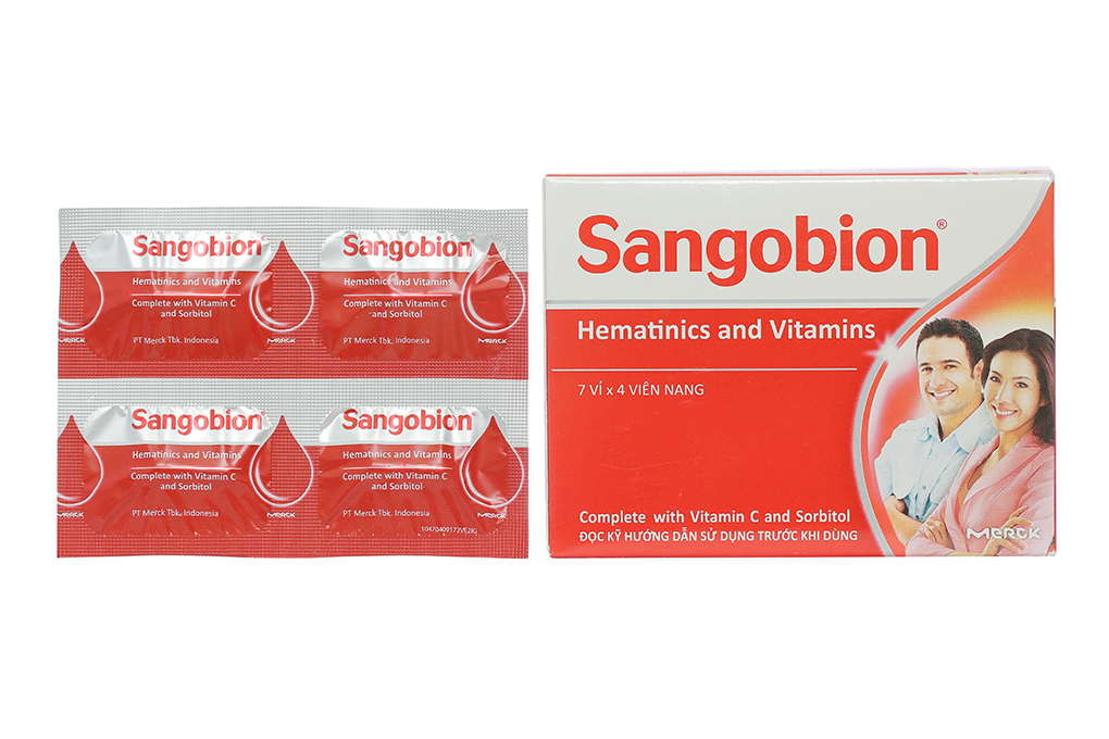 Sangobion Trị Thiếu Máu Do Thiếu Sắt