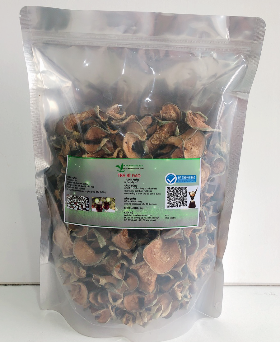 Bí đao sấy khô - Sản phẫm hưu cơ tự nhiên nấu chè giải nhiệt -  Gói 1kg